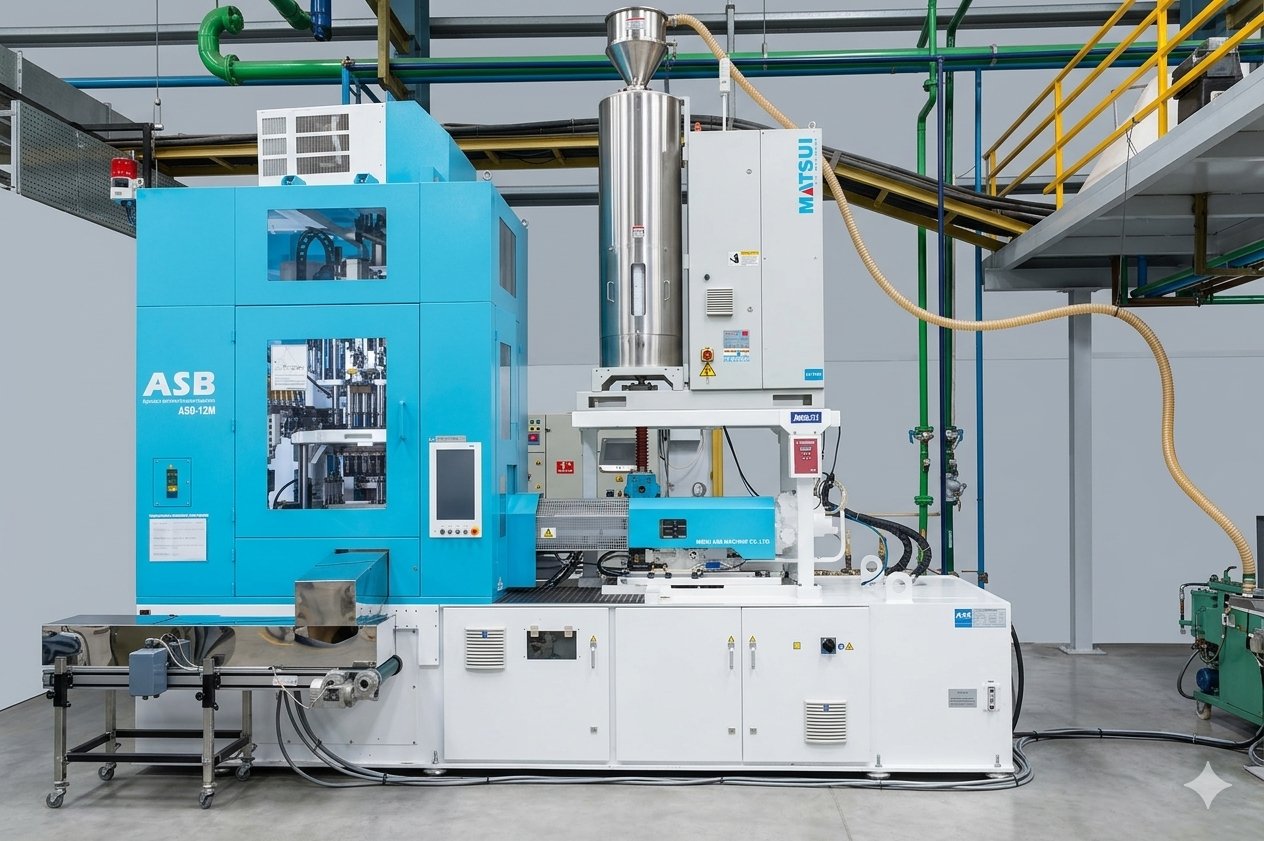 ASB-12M Injection Stretch Blow Moulding Machine