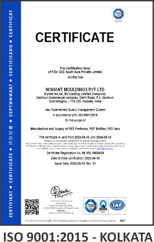 ISO 9001:2015 Kolkata